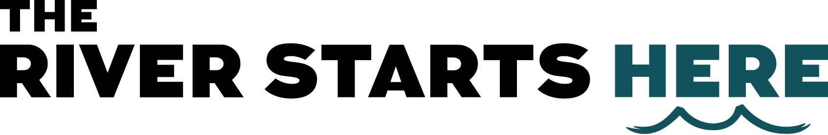 The River Starts Here logo