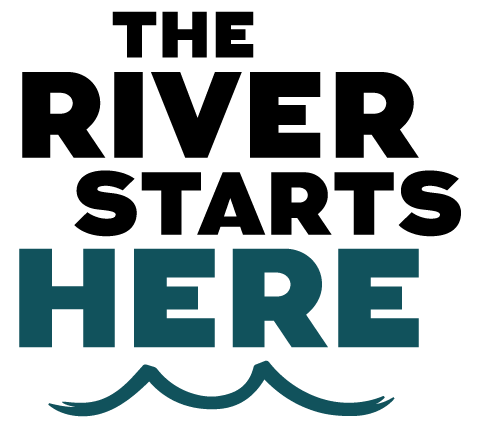 The River Starts Here logo
